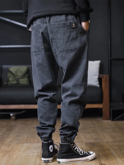 Men’s Plus Size Loose Harem Jeans