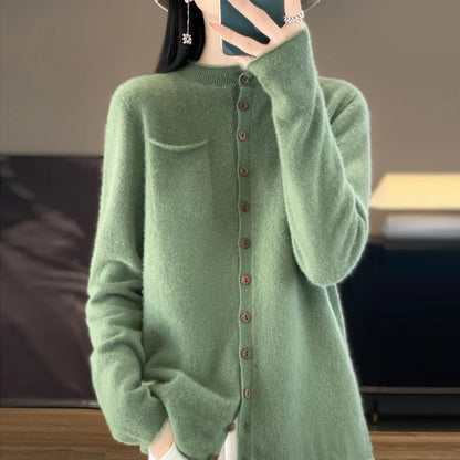 New Merino Wool Sweater Cardigan
