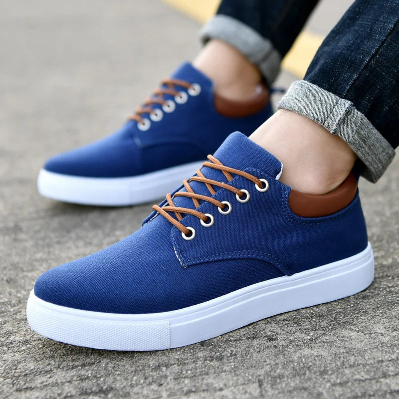 Pair of Men’s Canvas Sneakers