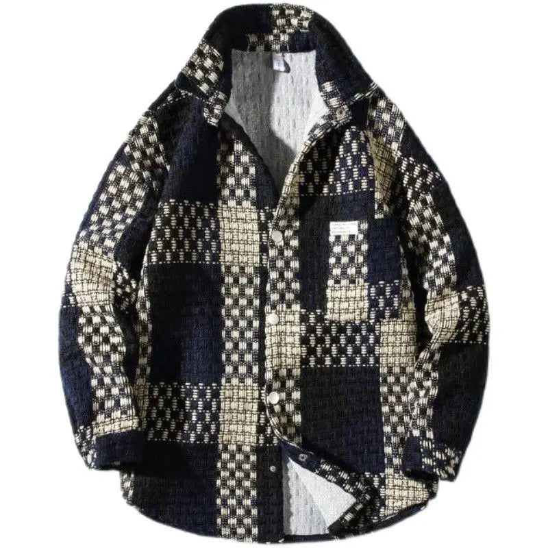Men’s Retro Plaid Jacket