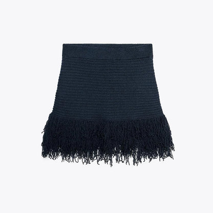 Knitted Hollow-Out Single-Breasted Cardigan