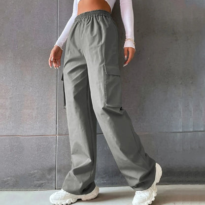 Women's Wide-Leg Cargo Pants