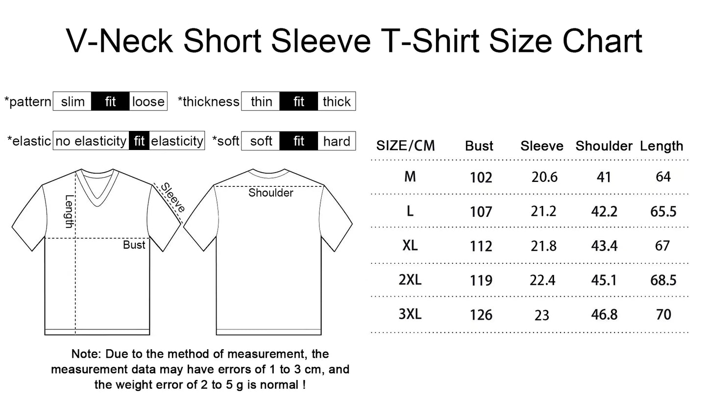 Women’s Striped Gradient V-Neck T-Shirt