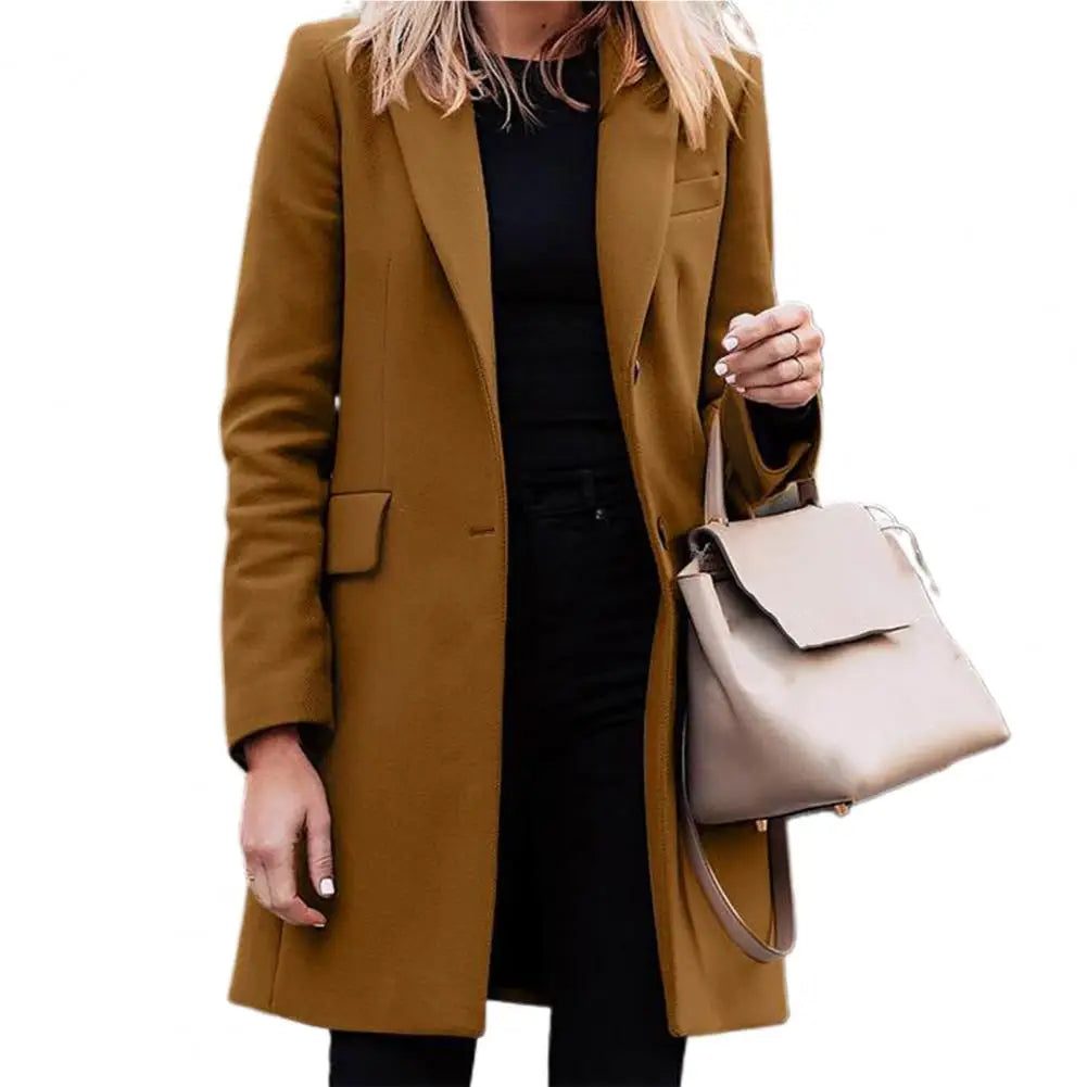Women’s Long Blazer Trench Coat