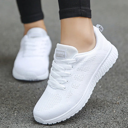 Pair of Women's Fashion Platform Sneakers