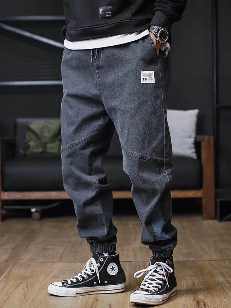 Men’s Plus Size Loose Harem Jeans