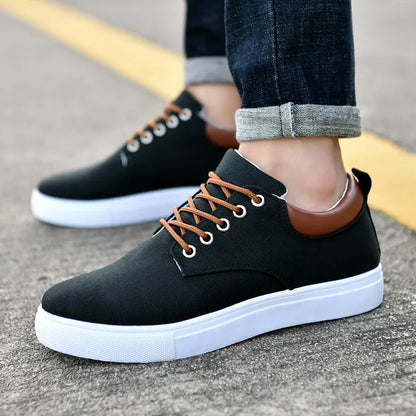 Pair of Men’s Canvas Sneakers