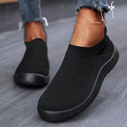 Pair of Women's Slip-On Sport Sneakers