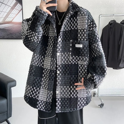 Men’s Retro Plaid Jacket