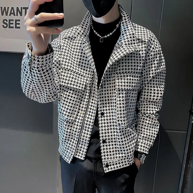 New Turn-down Collar Long Sleeve Coat