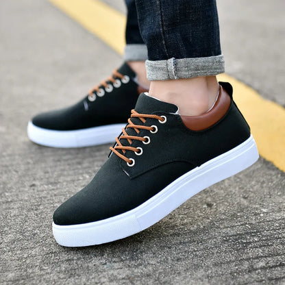 Pair of Men’s Canvas Sneakers