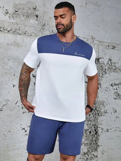 Men’s 3D Print Summer Sportswear Set