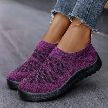 Pair of Women's Slip-On Sport Sneakers