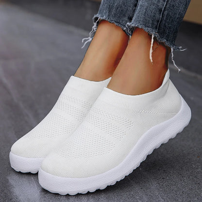 Pair of Women's Slip-On Sport Sneakers