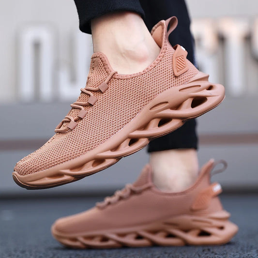 Pair of Men’s Breathable Running Shoes