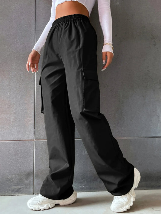 Women's Wide-Leg Cargo Pants