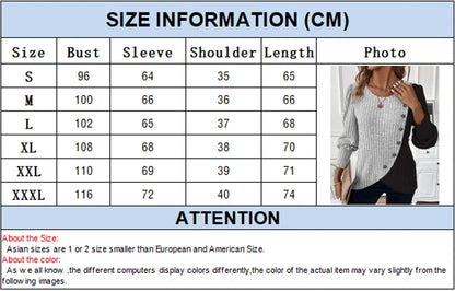 Women's Contrast Color Striped Knit Sweater